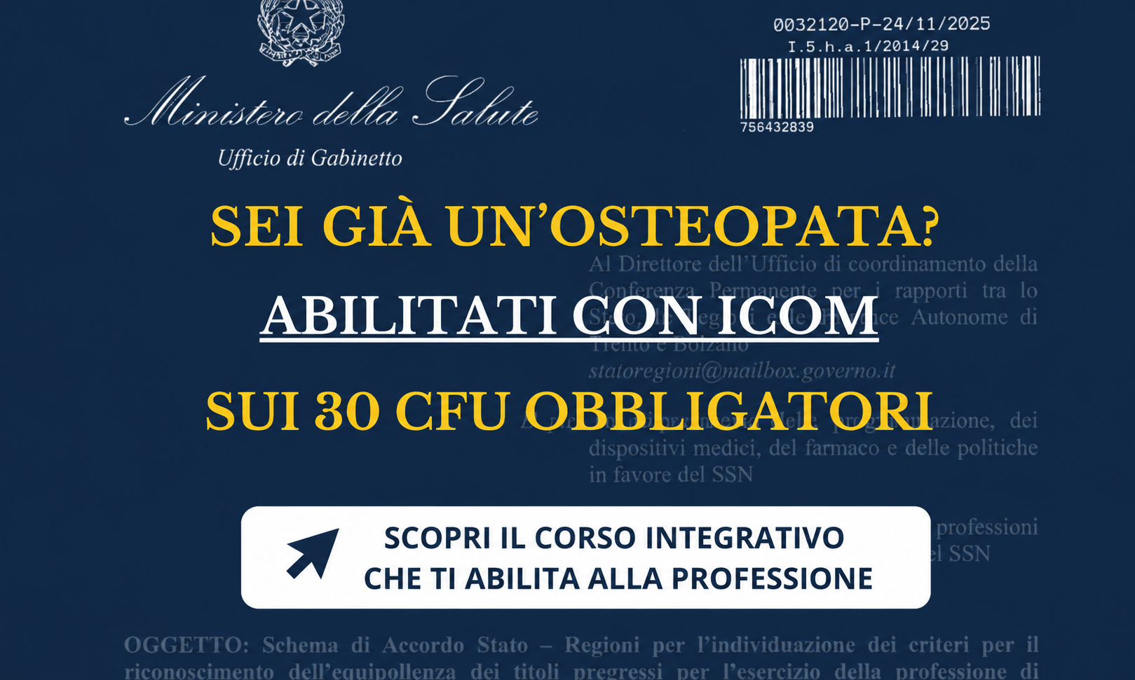 Corso integrativo di equipollenza